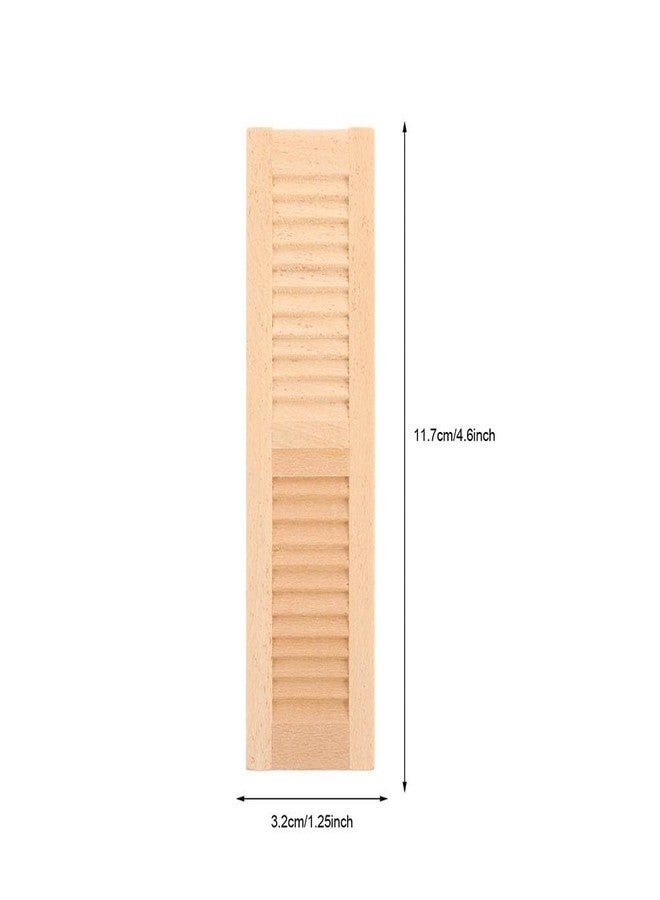 JECOMPRIS 4pcs Miniature Shutters Window: 1:12 Scale Mini Window Shutter Dollhouse Window Shutter Model Tiny Shutters - Image 2